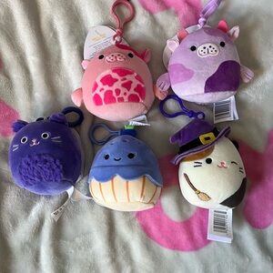 Squishmallow clip lot